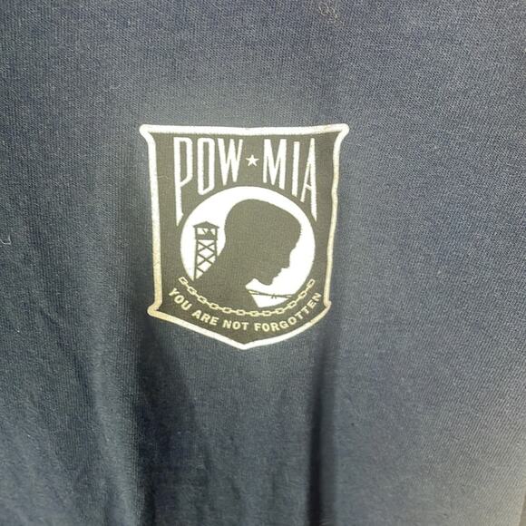 Bundle of military T-shirts-No One left behind & Never Forget 9-11-01 men’s L - Picture 3 of 16